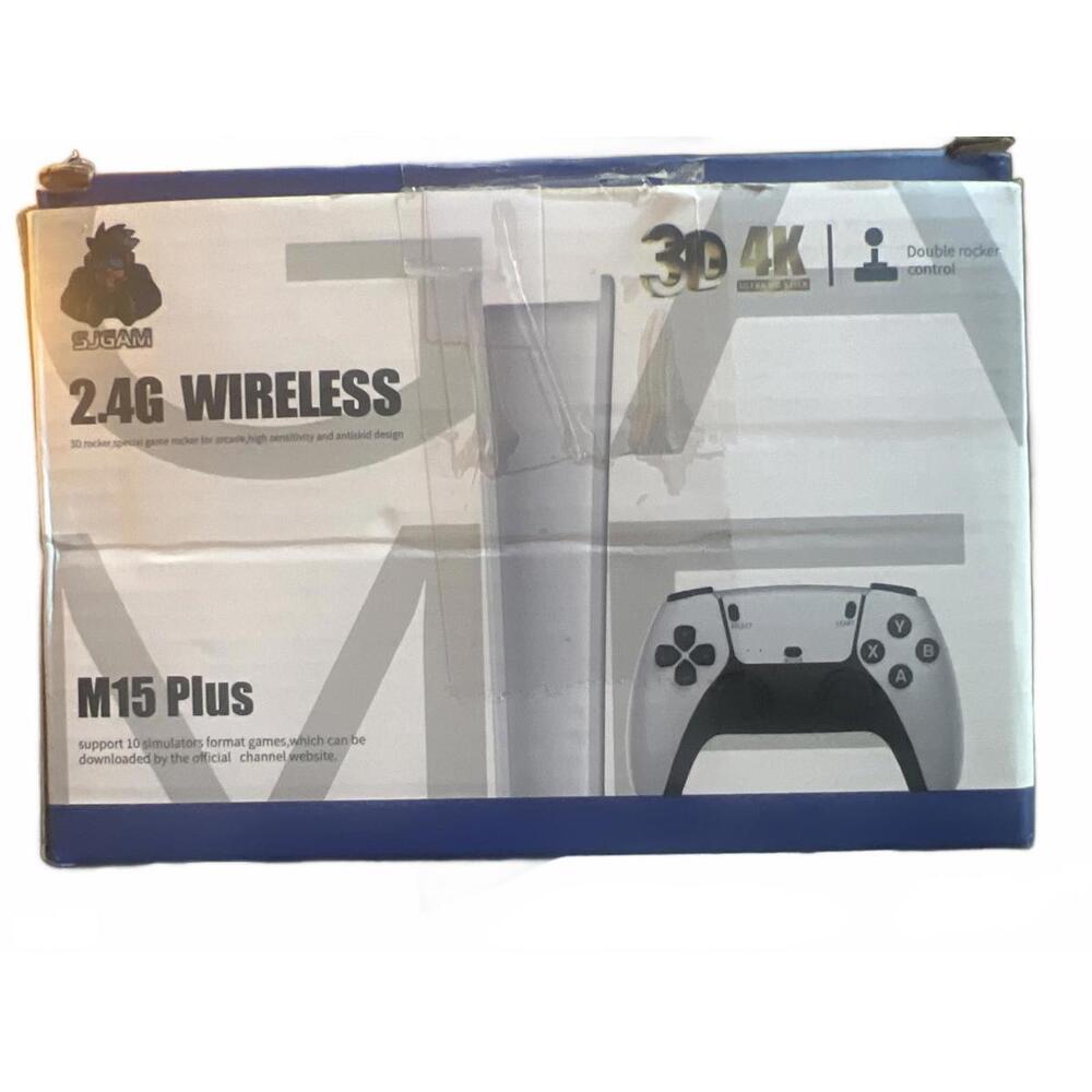 SJGAM 2.4G WIRELESS M15 PLUS GAME 2 WIRELESS CONTROLLERS ARCADE